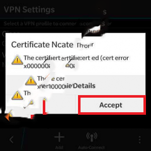 فیلترشکن Cisco در Blackberry